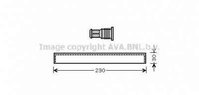 AVA QUALITY COOLING kad083 -  Осушитель, кондиционер